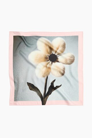 H & M - Printed Scarf - Beige | H&M (US + CA)