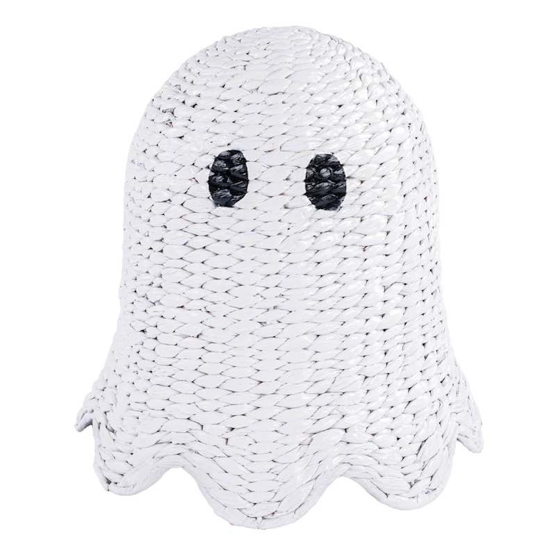 White Woven Ghost Decor, 15.7" | At Home