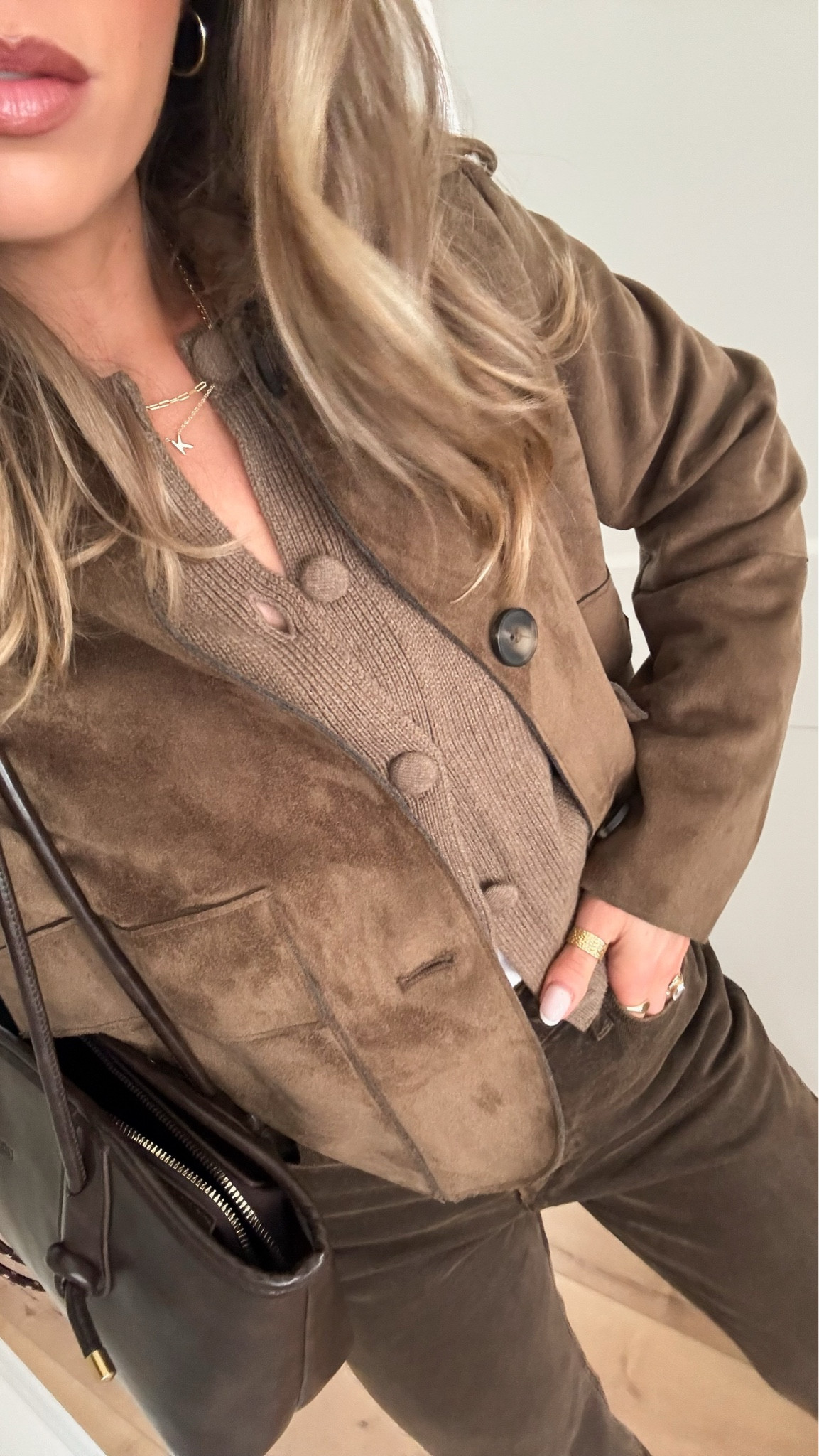 Target is killing it with this suede jacket 😍
A great way to elevate a look!! 

All brown outfit 
Knit sweater 
Suede jacket 

#LTKHoliday #LTKGiftGuide #LTKootd