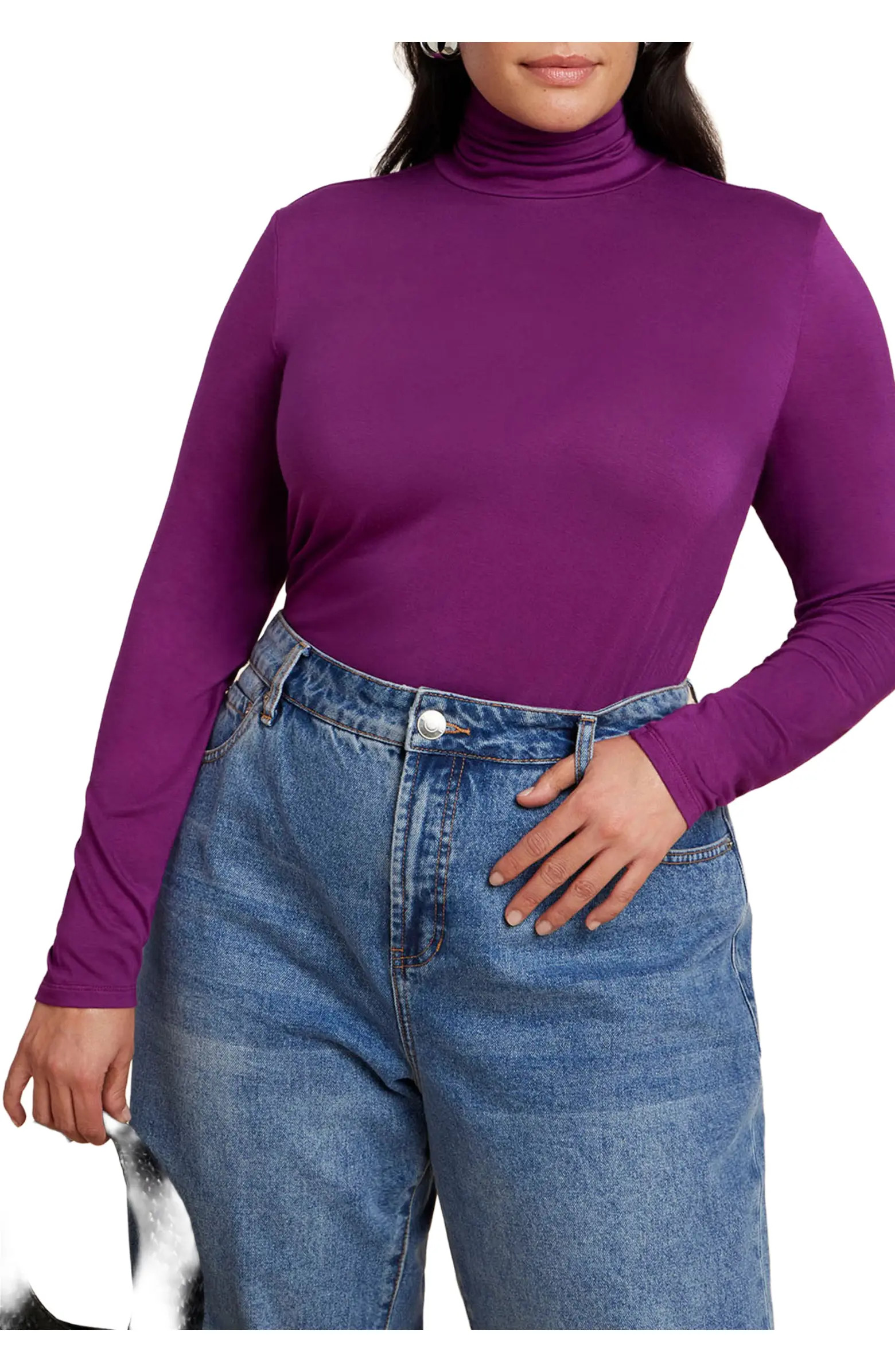 ELOQUII Layering Turtleneck | Nordstrom | Nordstrom