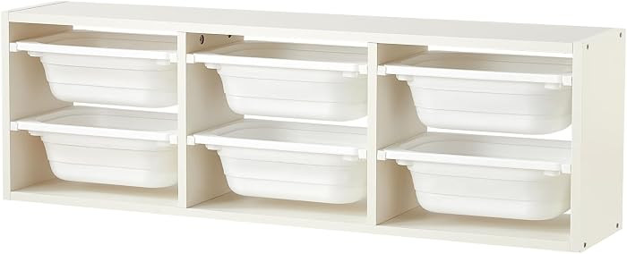 Beright Wall Storage Combination with Bins, Toy Storage Organizer for Kids, Multipurpose Children... | Amazon (US)