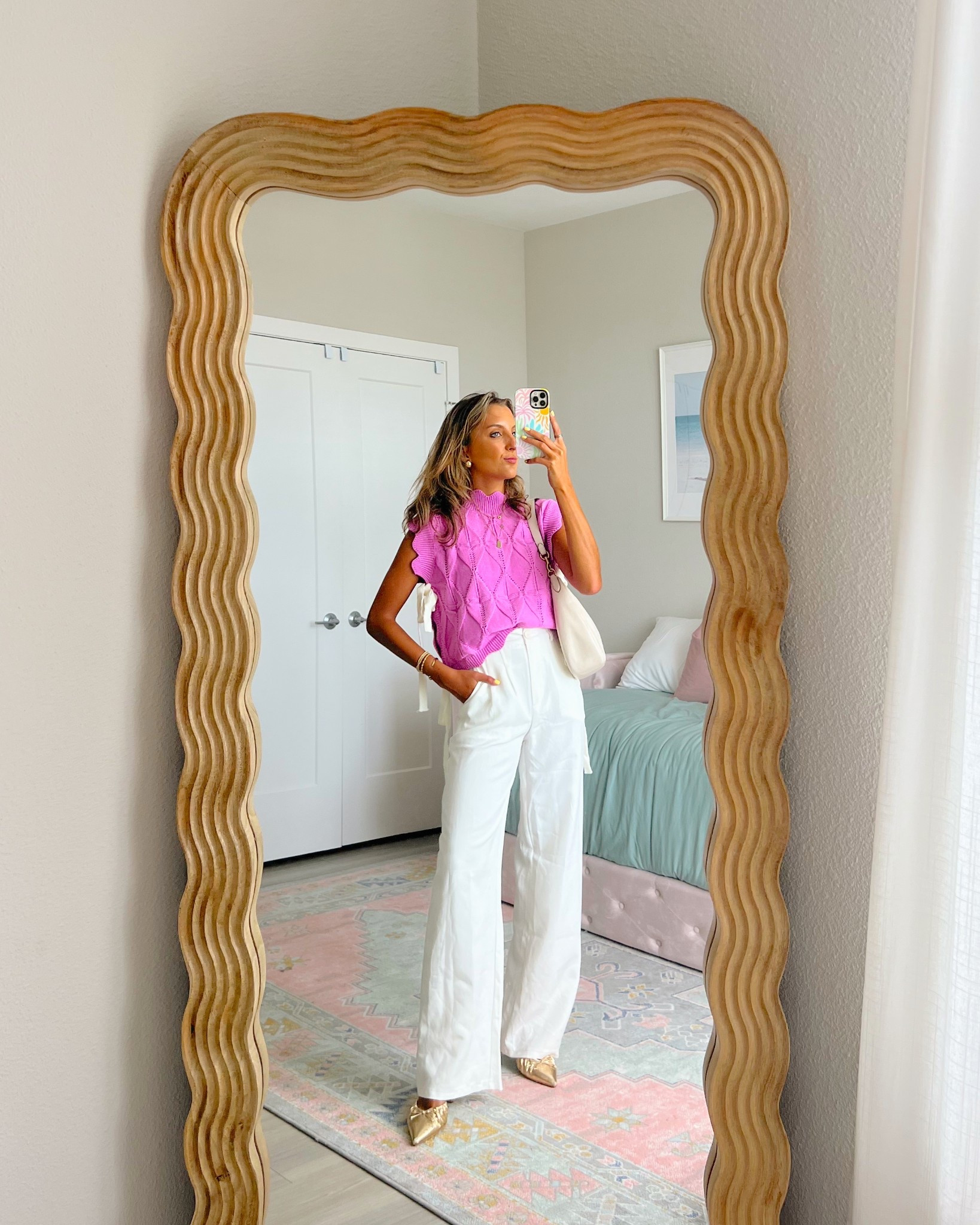 spring business casual outfit ideas 💗 wearing a size XS in this SheIn top

#LTKWorkwear