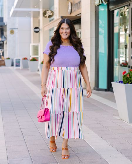 Comment C320 for links! These mix and match pieces are under $28 each. The skirt also has a matching top - head over to IG stories to check it out. Together they are summer perfection!

#walmartfashion #walmartfinds #xoq #springfashion #midsizefashion #midsizestyle #summerfashion #summerdresses #plussizefashion #plussizestyle #plussizeblogger #plussizeoutfit #plussizeootd #plussizeoutfits #plussizefashionblogger #curvyfashion #curvyfashionblogger #everydayfashion #simplefashion #size16 #summerdress #springstyle #minidress #dallasblogger #dallasbloggers 

#LTKunder50 #LTKcurves #LTKSeasonal