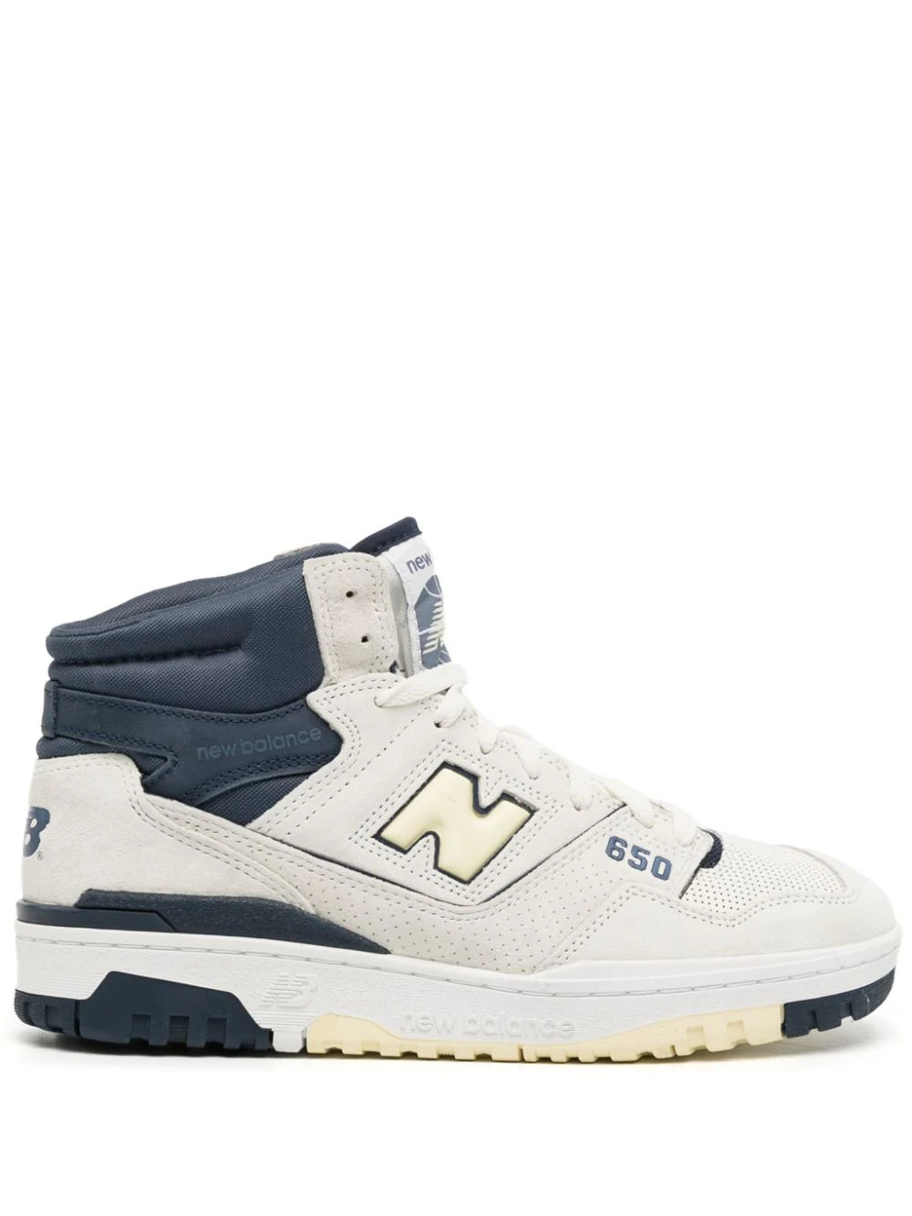 New Balance 650 high-top sneakers - White | Farfetch Global