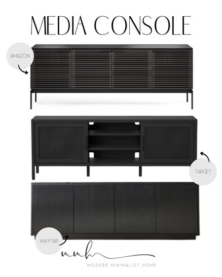 Modern media consoles.

Media console, media cabinet, media room, media console decor, tv stand, media table, media stand, black media consoles, Home, home decor, home decor on a budget, home decor living room, modern home, modern home decor, modern organic, Amazon, wayfair, wayfair sale, target, target home, target finds, affordable home decor, cheap home decor, sales

#LTKFind #LTKhome