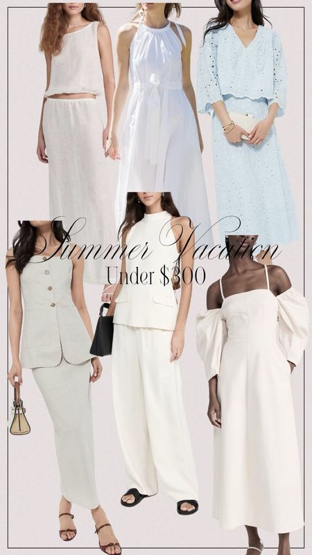 Some of my favorite pieces for building a summer wardrobe! Plus all are under $300!