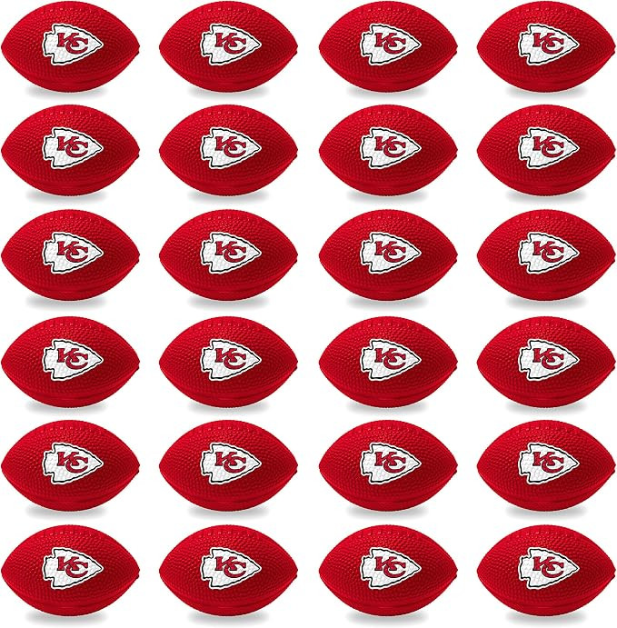 Franklin Sports NFL Team Stress Balls - Bulk NFL Football Party 24 Pack - Squishy Stress Ball for... | Amazon (US)