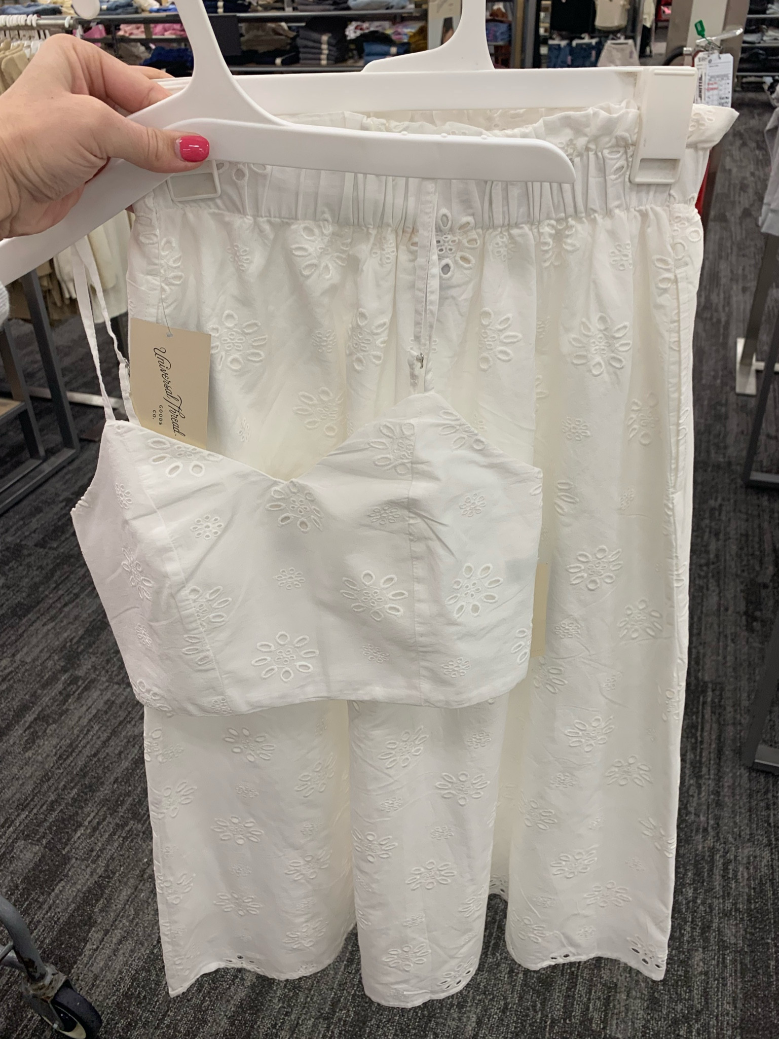 Spring set at Target 🤍☀️

Eyelet detailed top & skirt! 

#LTKmidsize #LTKfindsunder100 #LTKfindsunder50