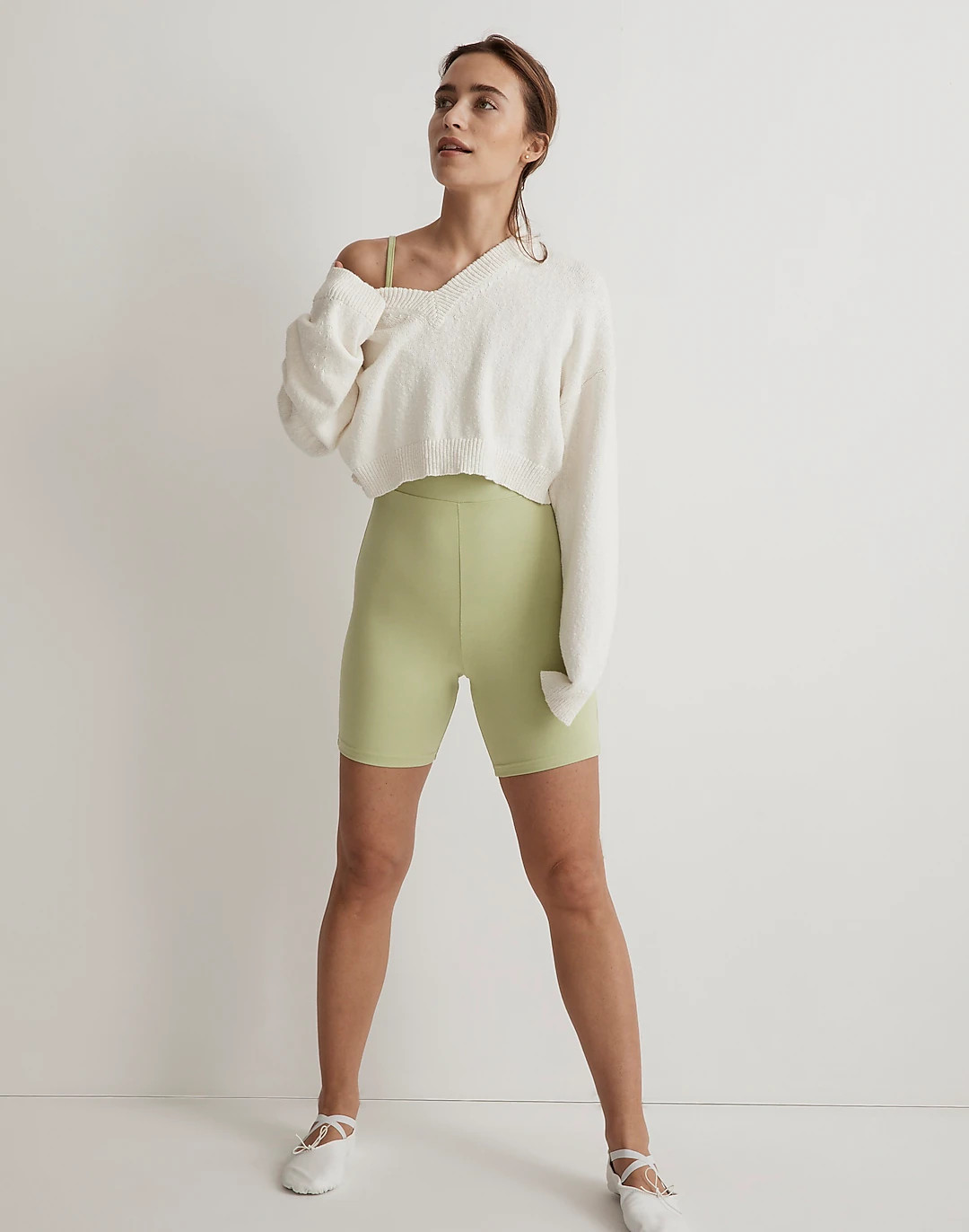 MWL Knit Biker Unitard: Botanical Dye Edition | Madewell