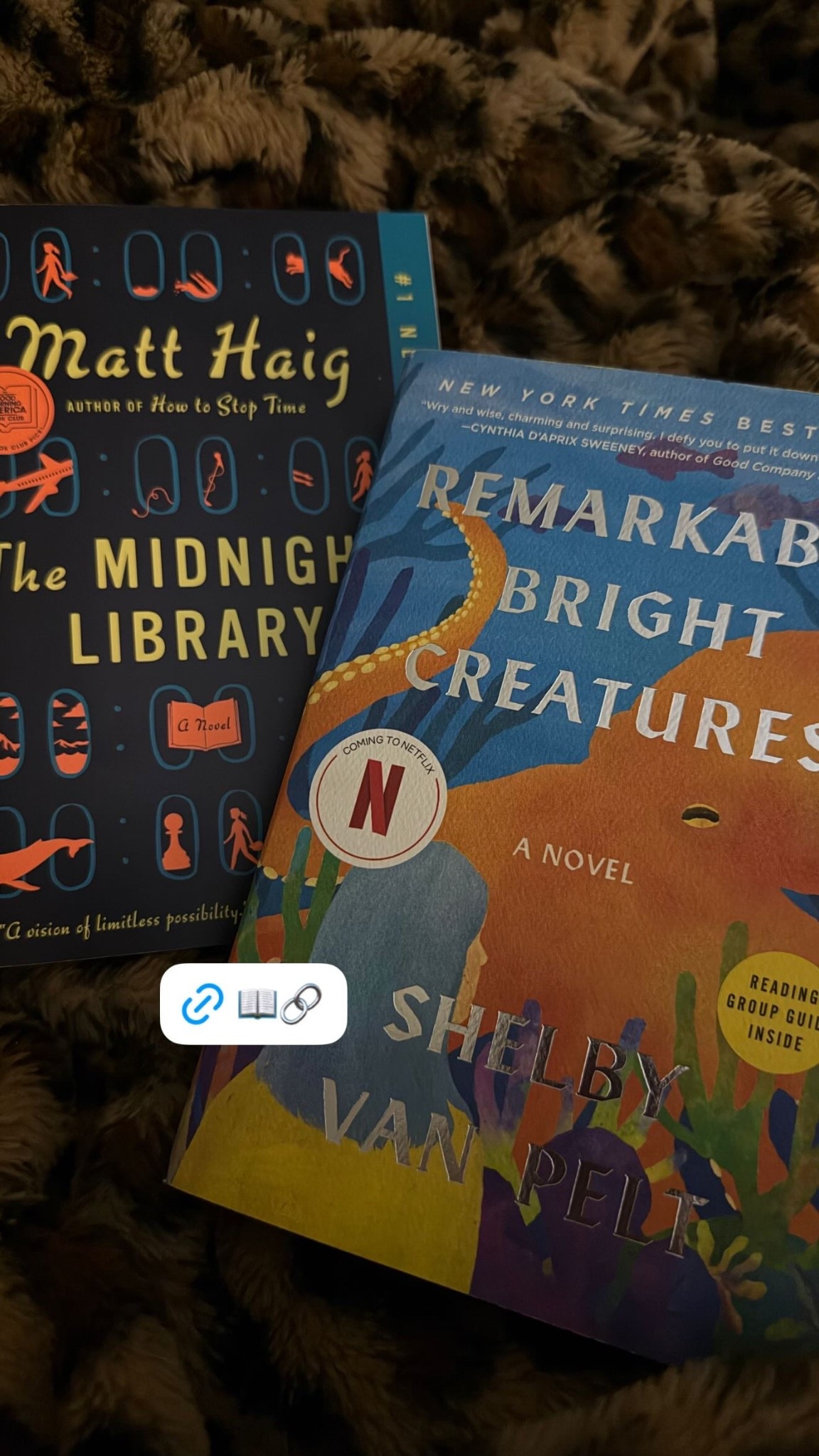 books i’m currently reading! they both had so many good reviews so i had to have them :) 