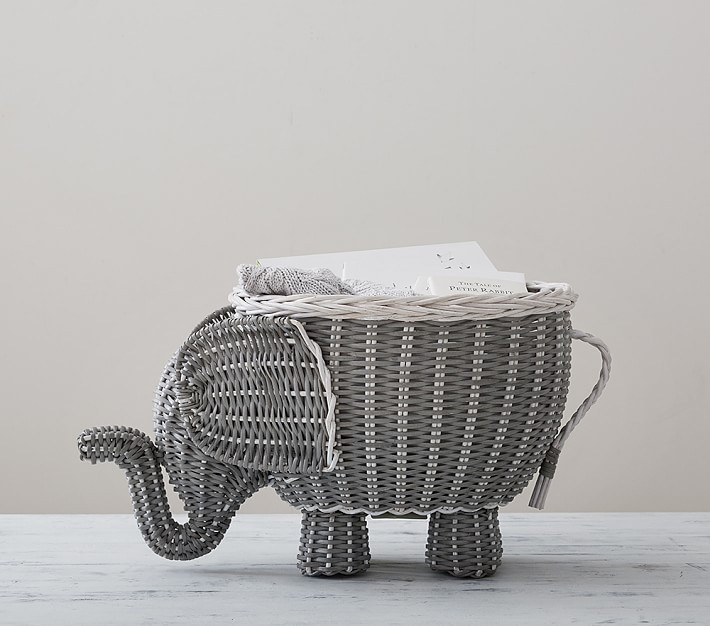 Elephant Shaped Storage | Pottery Barn Kids
