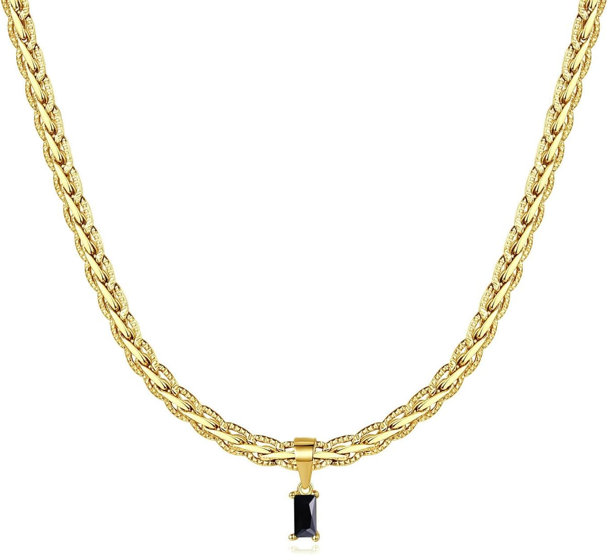 GOGOEY 18K Gold Filled Vintage Choker Necklaces for Women Waterproof Gold Choker Necklace Anti Ta... | Amazon (US)