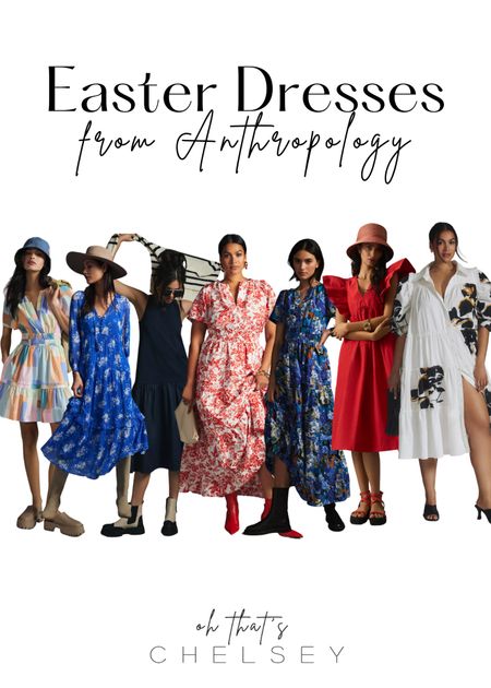 Round up Easter dresses from Anthroplogy. So many beautiful dresses  

#LTKstyletip #LTKSeasonal