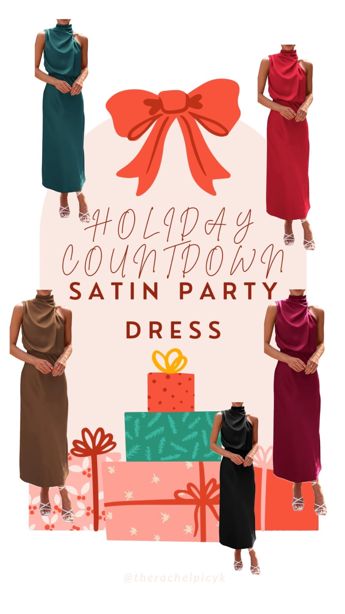 Satin party dress for the holiday season! Less than $60 & works for a bump, too🎄✨🎁

#LTKHoliday #LTKSaleAlert #LTKCyberWeek