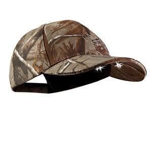 PowerCap CAMO LED Hat 25/10 Ultra-Bright Hands Free Lighted Battery Powered Headlamp Real Tree Xtra Structured | The Home Depot