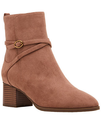 Women's Marie Block Heel Booties | Macy's