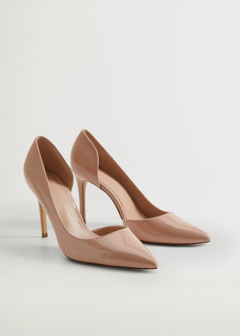 Asymmetric stiletto shoes | MANGO (US)