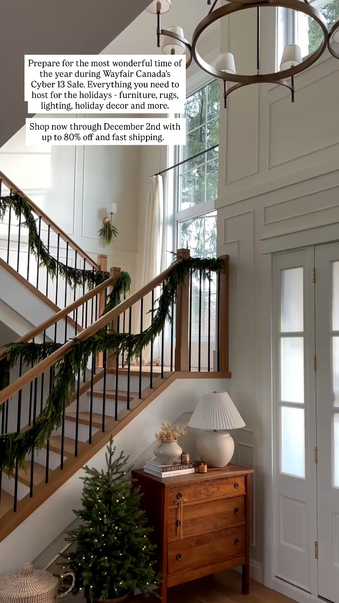 Home for the holidays with Wayfair Canada.
Shop up to 80% off during Wayfair Canada’s Cyber 13 Sale. Everything you need to host for the holidays - furniture, rugs, lighting, holiday decor and more. Shop now through December 2nd with fast shipping. 🎄🎁 @wayfaircanada #WayfairCAPartner #WayfairCAHome