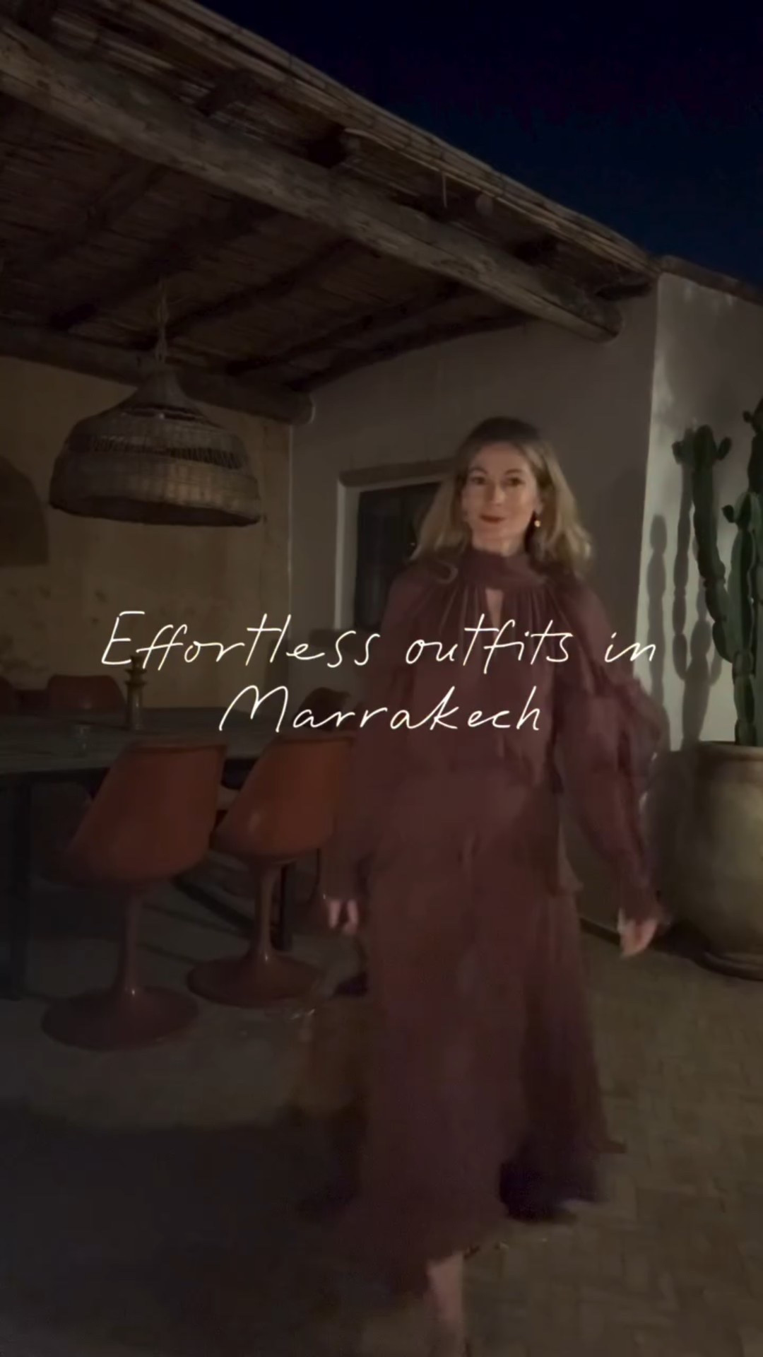 Marrakech, effortless vibes only ✨🌿

For the most chilled location it required no overpacking, no overthinking – just go-to staple pieces. 

Ok maybe I did over pack slightly but I pretty much wore everything. 

The only thing I wish I hadn’t taken? 

Heels. 

There was absolutely no point.
We walked everywhere, mostly 20,000 steps a day, so next time I’ll be ditching them.

Side note - We all dressed to be respectful, covering shoulders and knees when out and about. I took a scarf or blazer out with so I could do this when my outfit showed shoulders. We didn’t get any unwanted attention or looks and never felt uncomfortable or unsafe. 

Which is your favourite look?

#marrakechstyle #whatiwore #effortlesschic #styleinspo #travelstyle