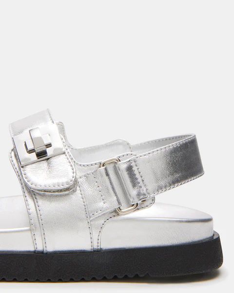 MONA SILVER LEATHER | Steve Madden (US)