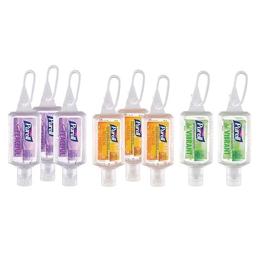 PURELL Advanced Hand Sanitizer Gel Infused with Essential Oils, Scented Variety Pack, 1 fl oz Tra... | Amazon (US)