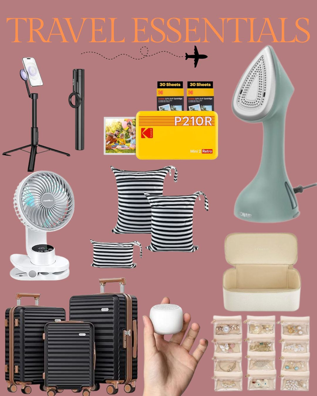 Travel essentials I never leave behind ✈️
 

 #LTKSeasonal #LTKTravel #LTKItBag