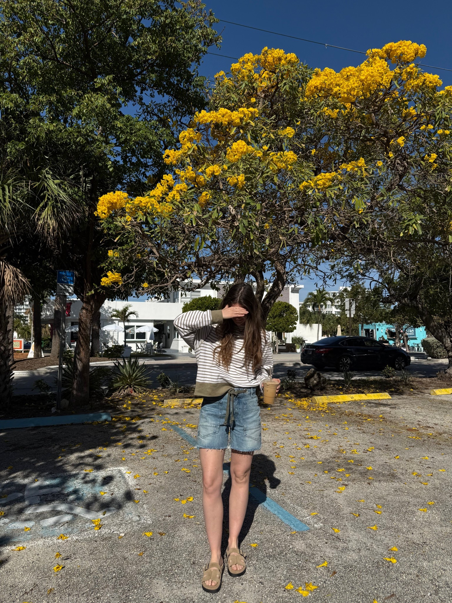 sized up to xl in top for a more oversized fit, denim shorts tts! 

Spring outfit, vacation outfit, summer outfit 

#LTKTravel #LTKStyleTip #LTKSeasonal