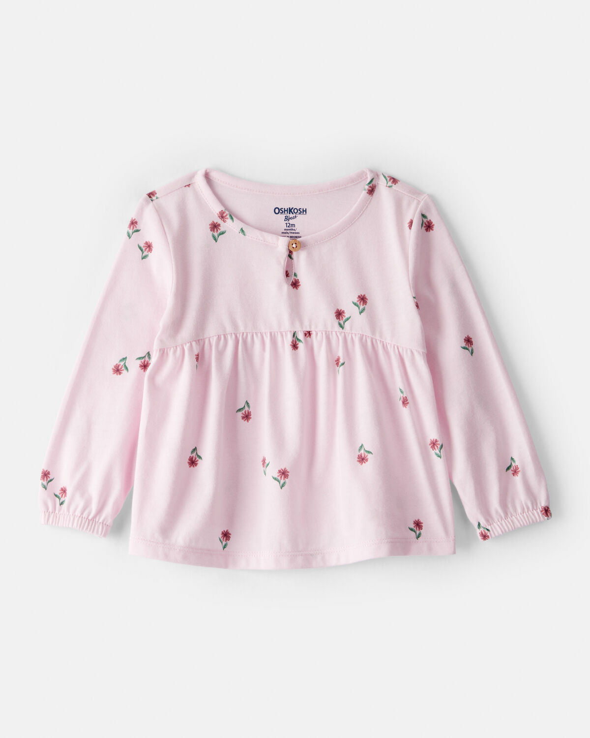 Baby Girl Floral Top - Pink | Carter's Inc
