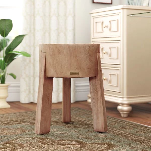 Solid Wood Accent Stool | Wayfair North America