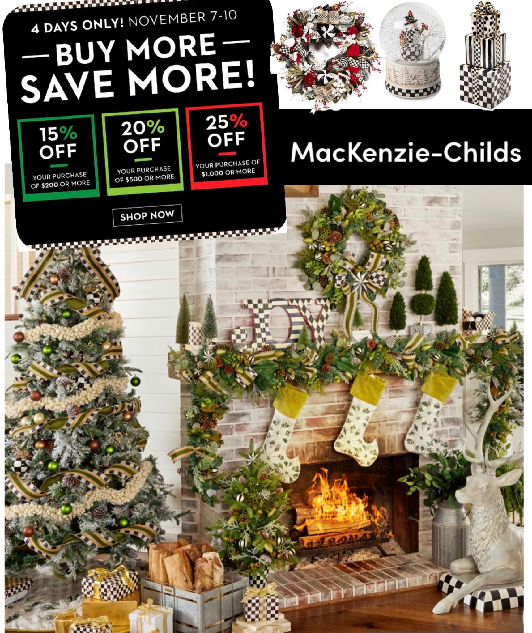 Mackenzie Childs sale

#LTKHoliday #LTKsalealert #LTKSeasonal