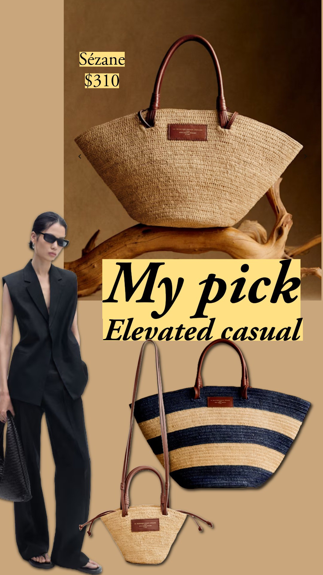 Elevated Casual | Sézane | Bag crush 👜

#LTKSummerEdit #LTKItBag #LTKTravel