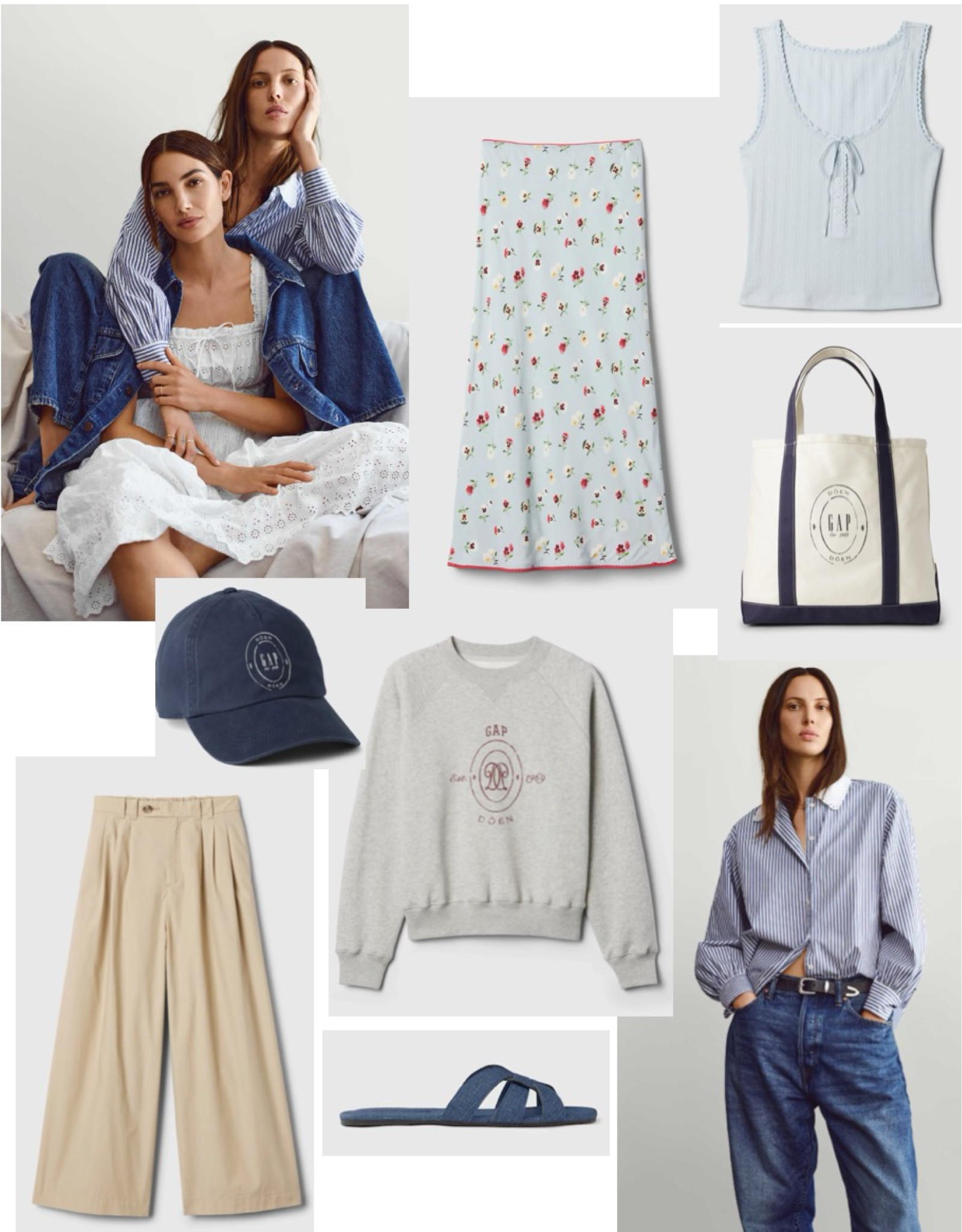 Doen x Gap early access - a few pieces that haven’t sold out 
