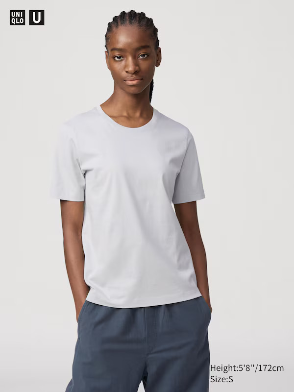 100% Supima Cotton T-Shirt | UNIQLO (UK)