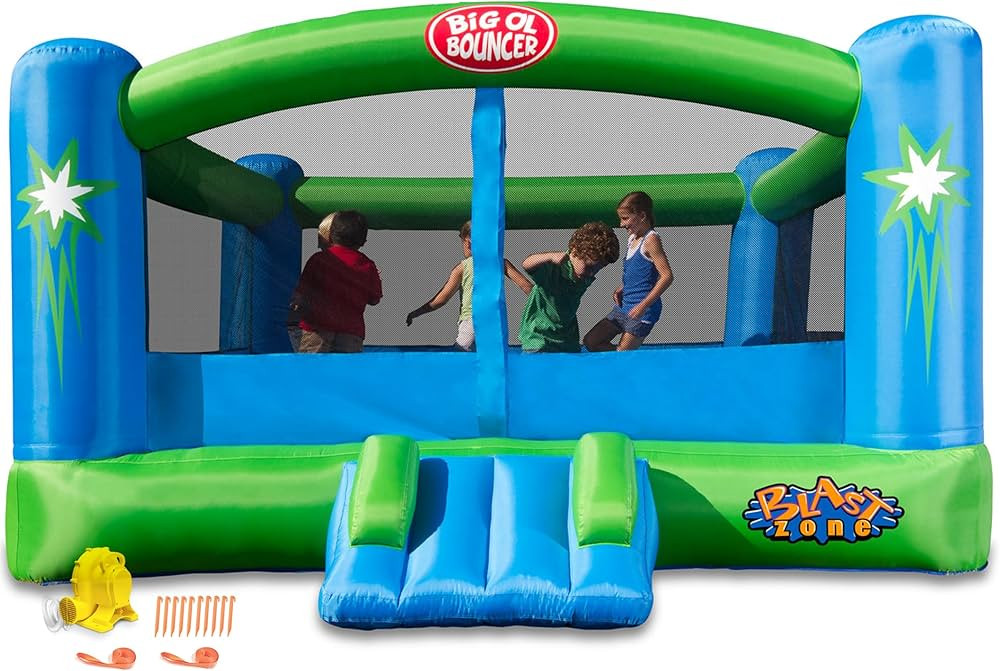 Big Ol Bouncer Inflatable Bounce House w/Blower - Huge - Premium Quality - 6 Players | Amazon (US)
