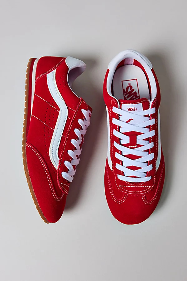 Vans Women's Super Lowpro Sneaker in Racing Red, Women's at Urban Outfitters | Urban Outfitters (US and RoW)