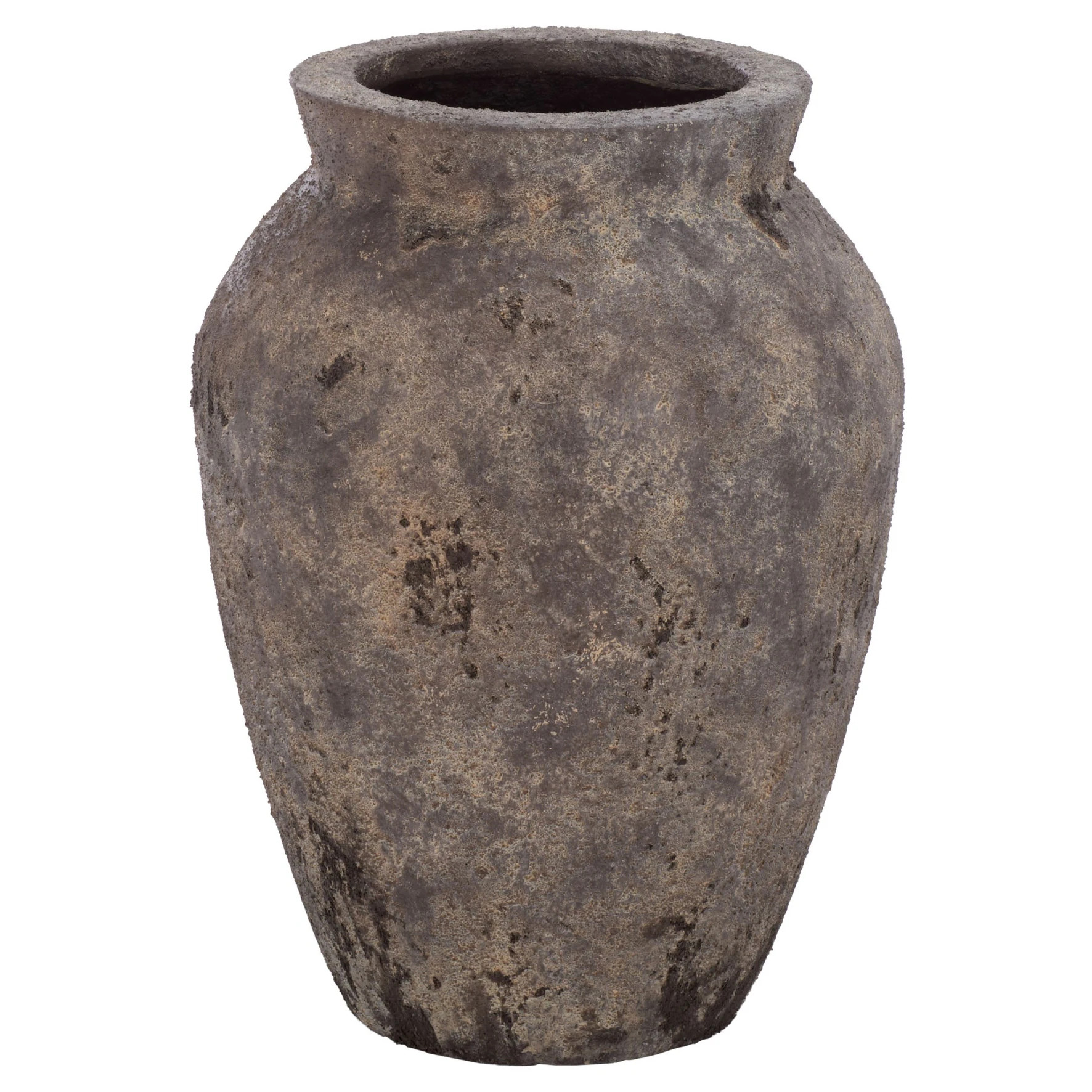 SAFAVIEH Outdoor Patio Furniture Bolton Planter Pot with Drainage - 12"W x 12"D x 16"H - Overstoc... | Overstock