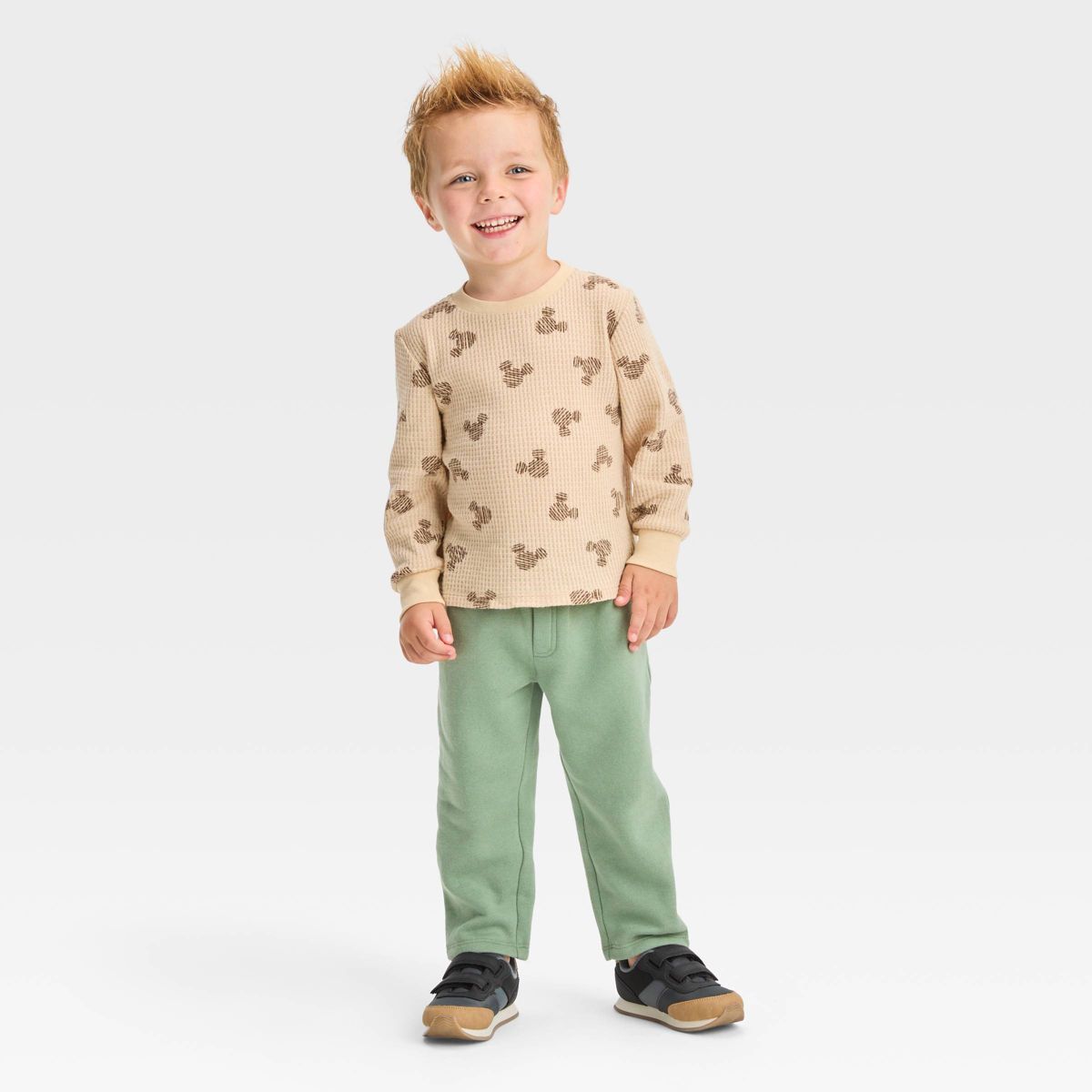 Toddler Boys' Disney Mickey Mouse Printed Top and Bottom Set | Target