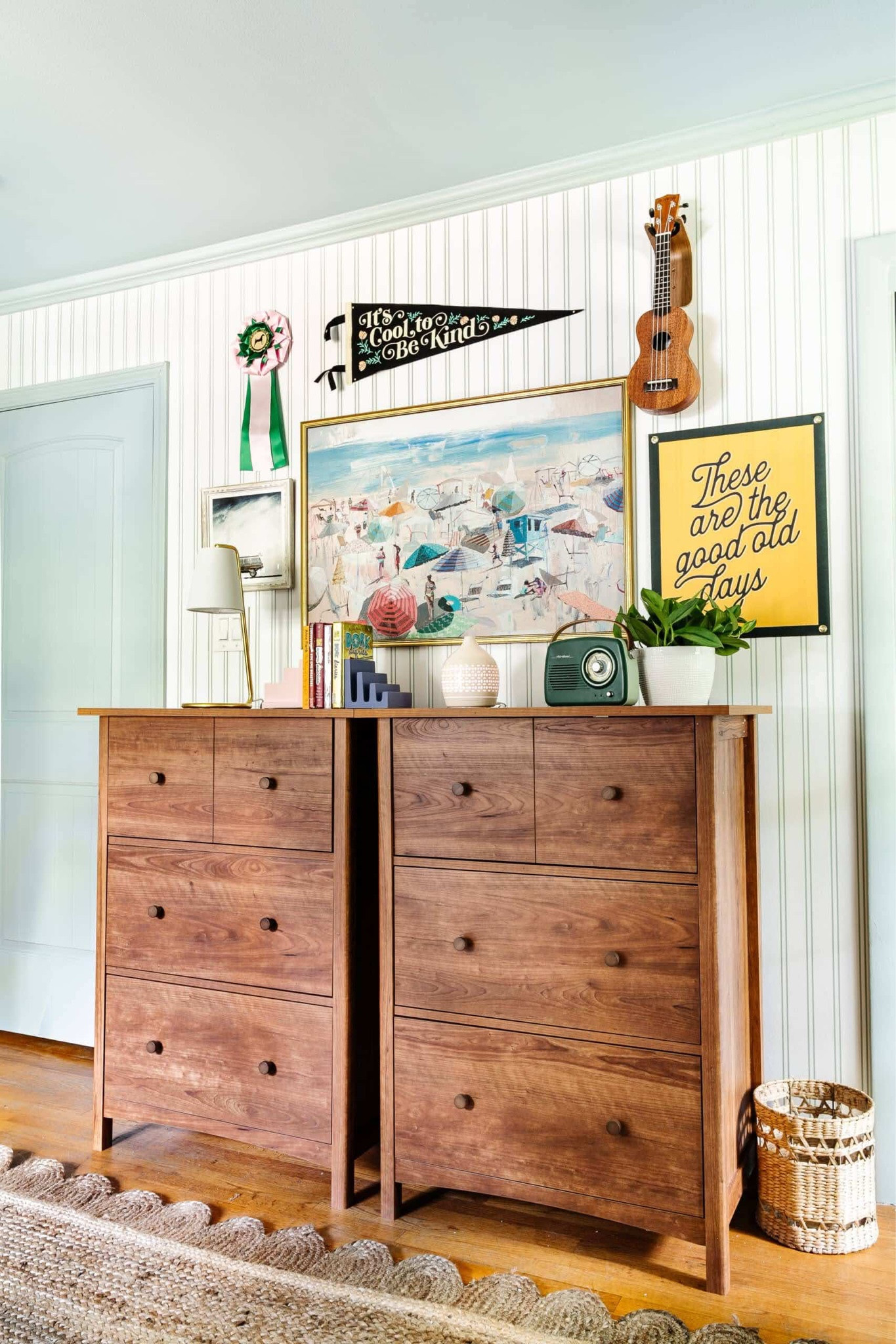 Functional space! The dresser turns into a desk! 

#kidsroom #kidsdesk 

#LTKBacktoSchool #LTKhome