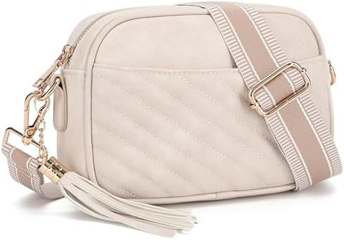 lola mae Quilted Crossbody Bag, Trendy Design Shoulder Purse | Amazon (US)