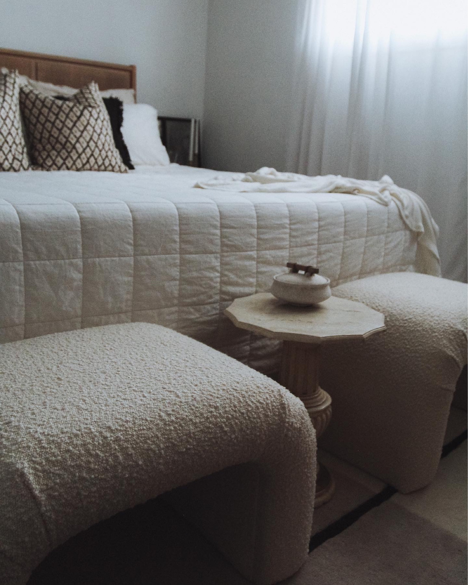 Details from our master bedroom as we rearrange and make it a neutral oasis🥰

#LTKstyletip #LTKhome #LTKFind