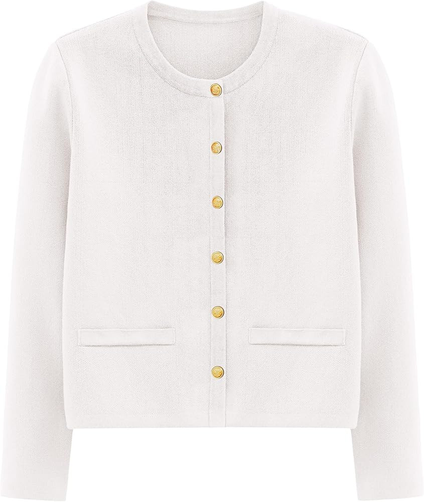 PRETTYGARDEN Women's Winter Cardigan Sweaters Button Down Open Front Long Sleeve Knit Cardigans S... | Amazon (US)