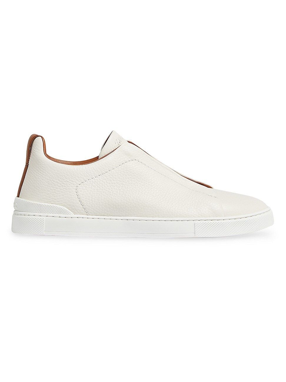 Men's Triple Stitch Leather Low-Top Sneakers - White Multi - Size 11.5 - White Multi - Size 11.5 | Saks Fifth Avenue