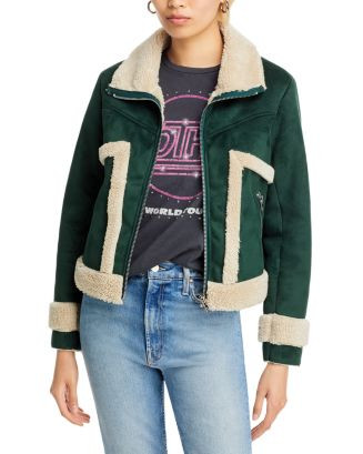 The Zip Pocket Roamer Faux Shearling Jacket | Bloomingdale's (US)