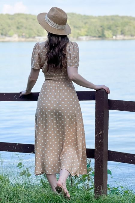 Modest summer sundress with bodysuit
Wearing a small in the bodysuit and the dress 

#LTKunder50 #LTKSeasonal