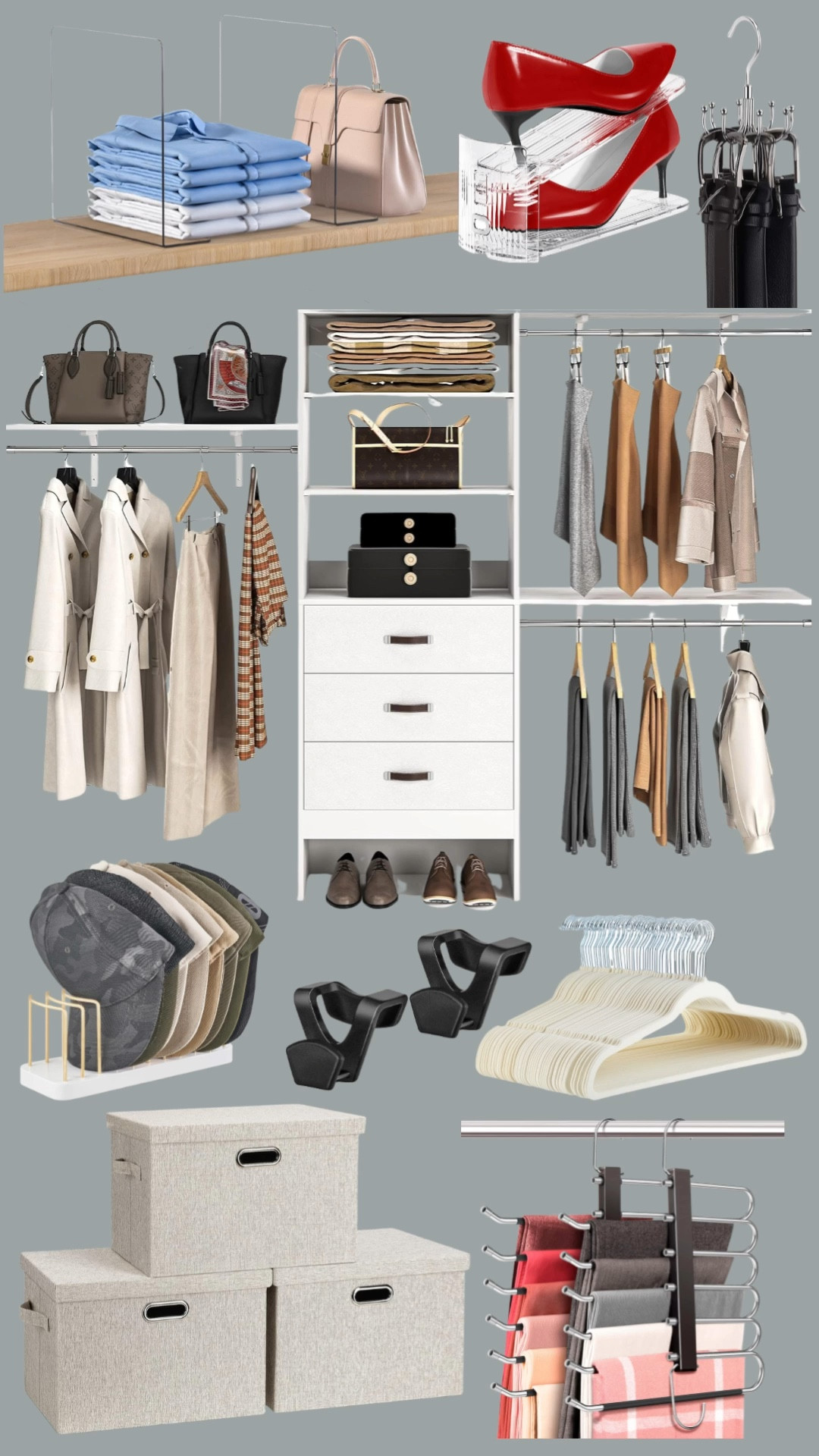 Rounded up several primary master closet organization tools if looking to update this season! 

#LTKHome