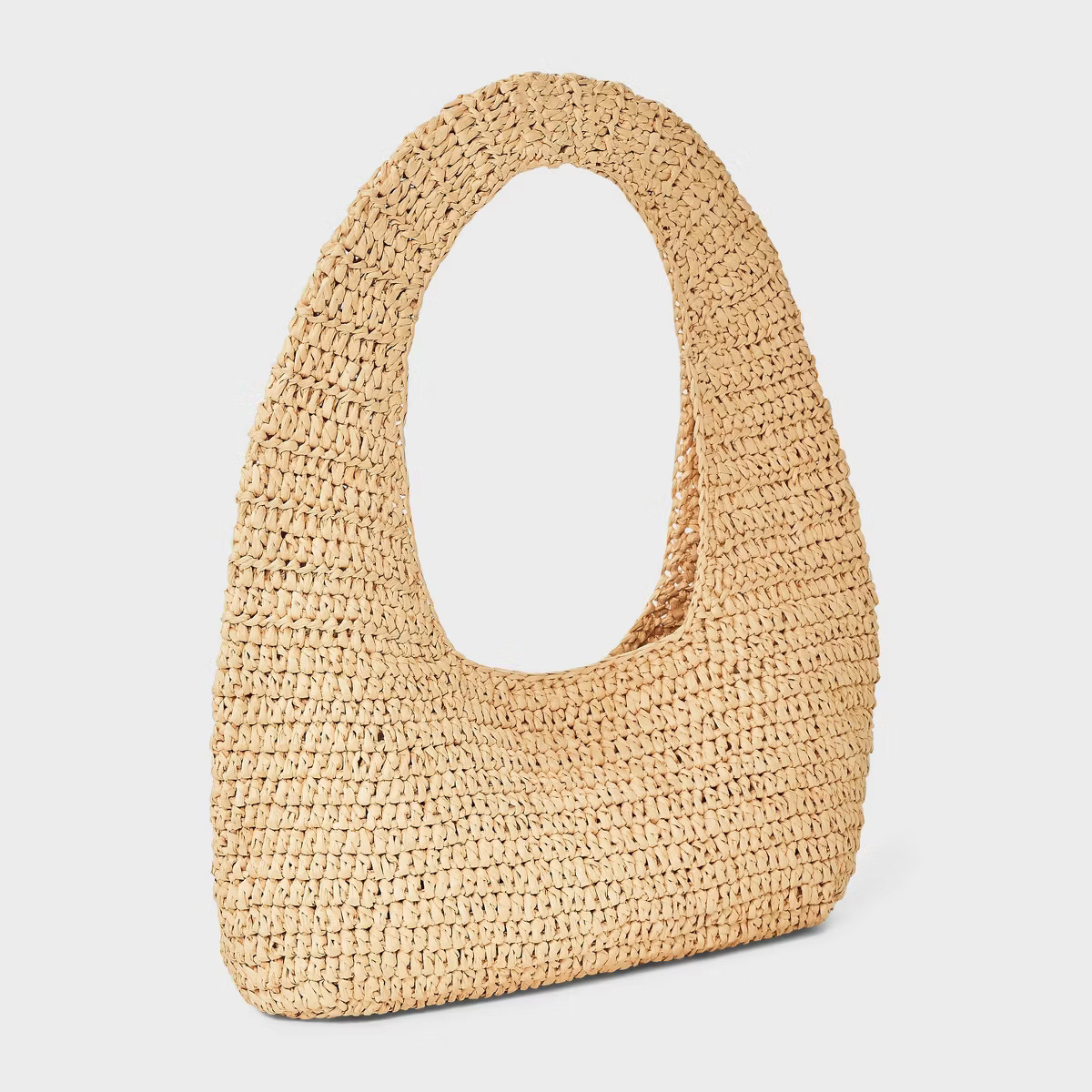 Casual Raffia Shoulder Bag - Universal Thread™ Tan | Target