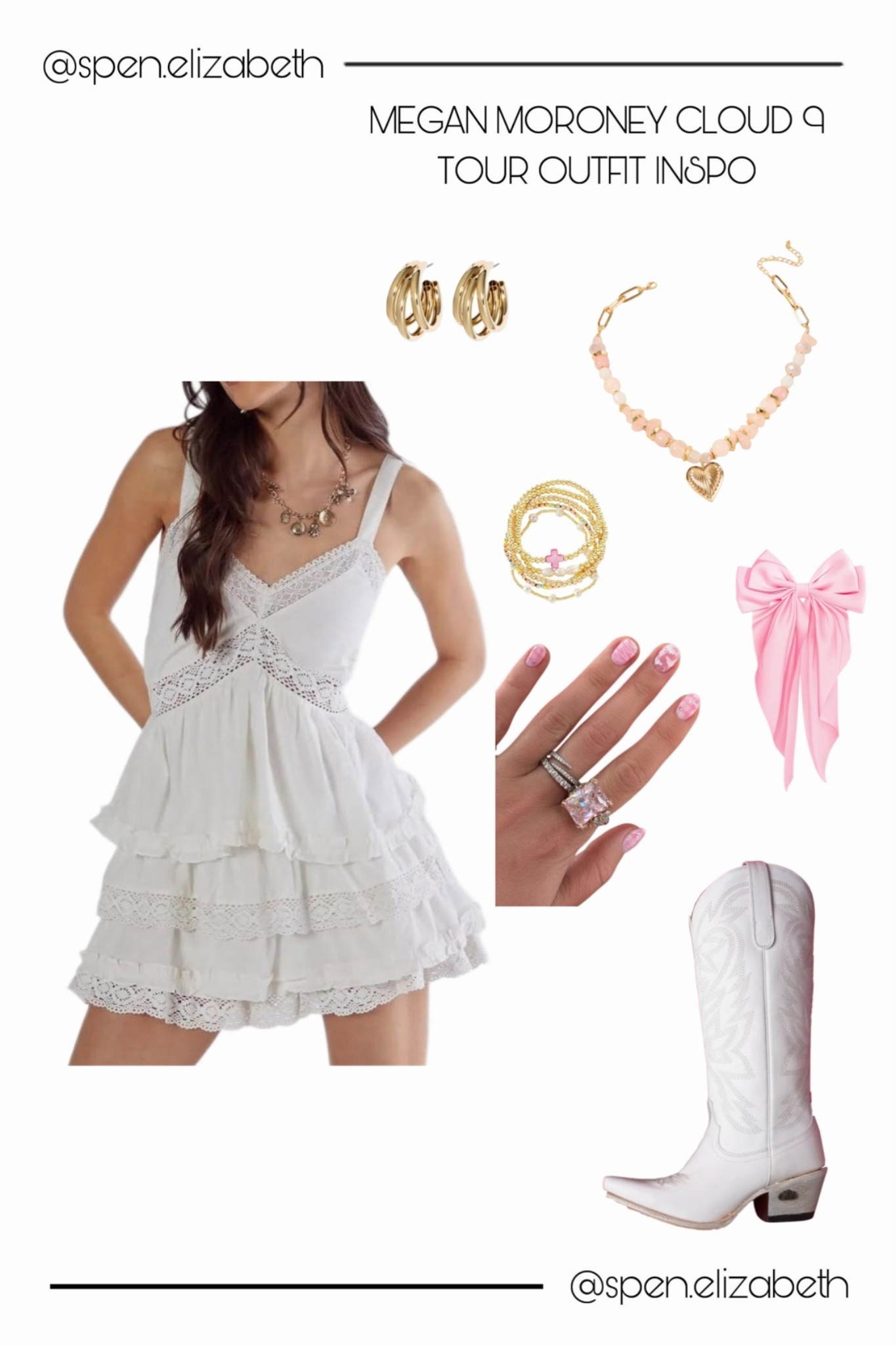 megan moroney cloud 9 tour concert outfit inspo!!