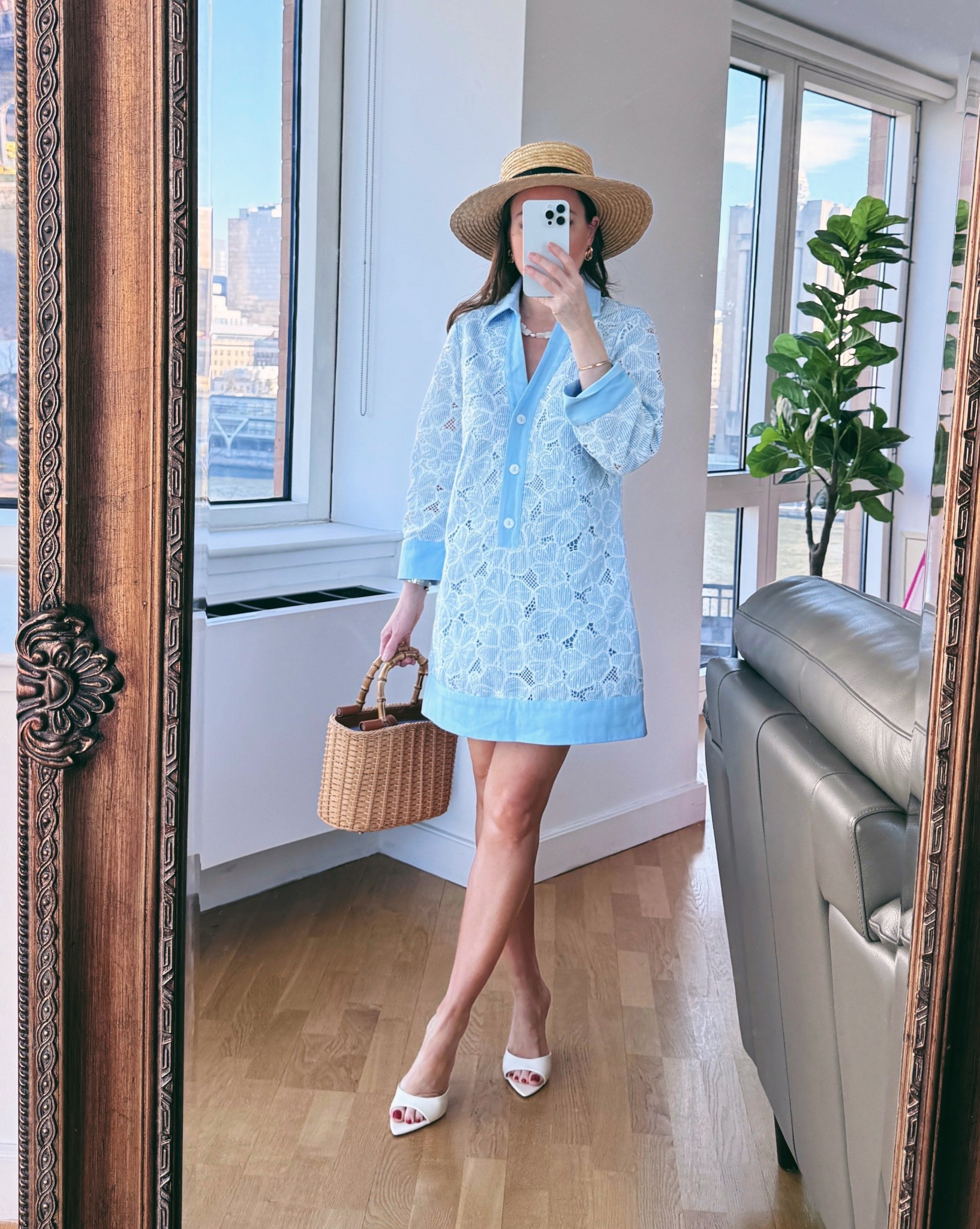 Vacation dress XS
J.McLaughlin bag 
White heels (true to size!)

#LTKTravel #LTKSeasonal