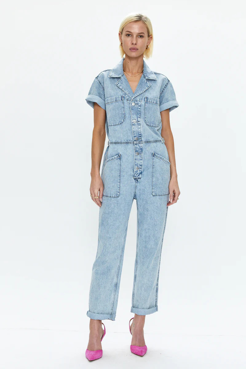 Grover Short Sleeve Field Suit - Breeze | Pistola Denim