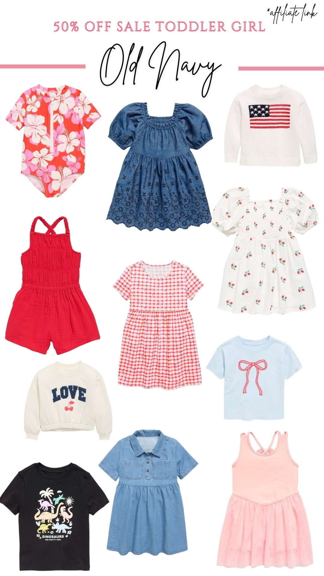 50% off at old navy toddler girl finds!